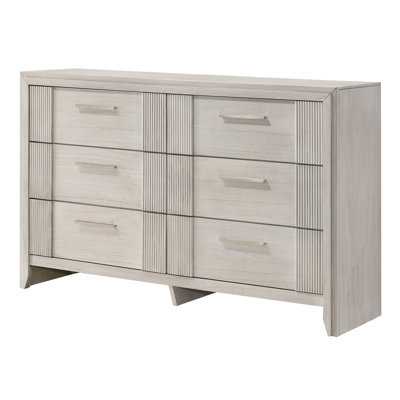 Commode de rangement contemporaine à 6 tiroirs 1Pc