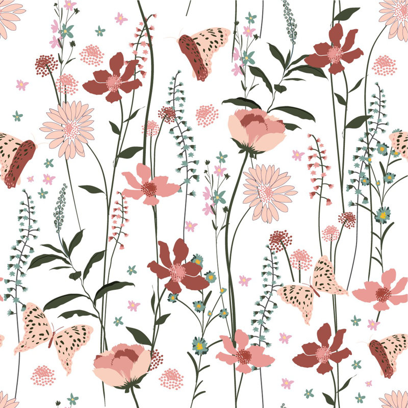 Floral Tile