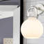 Applique murale 1 lumière 8 po Skippack-48749510-48749509