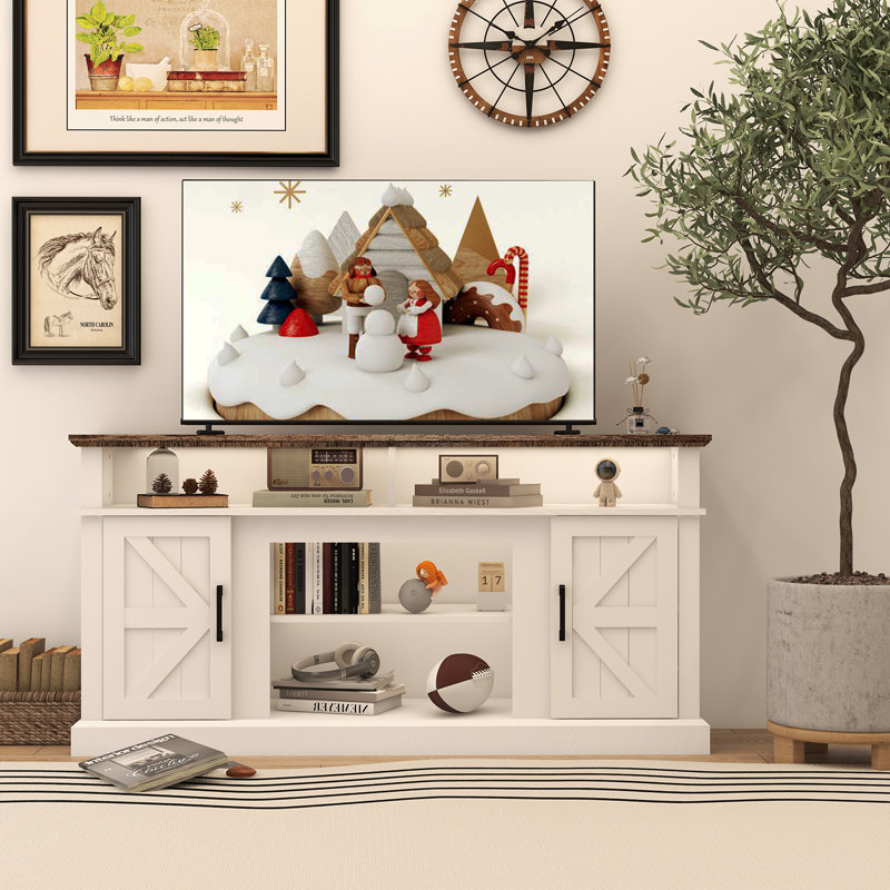 TV Stand For Tvs Up To 65", White