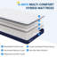 Matelas hybride en mousse viscoélastique imprégnée de gel de 6 po Avenco-100676172