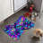 Neon Terrors - 1 Piece Bone Shape Feeding Mat