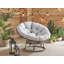 Chaise longue d'extérieur en métal Almeater