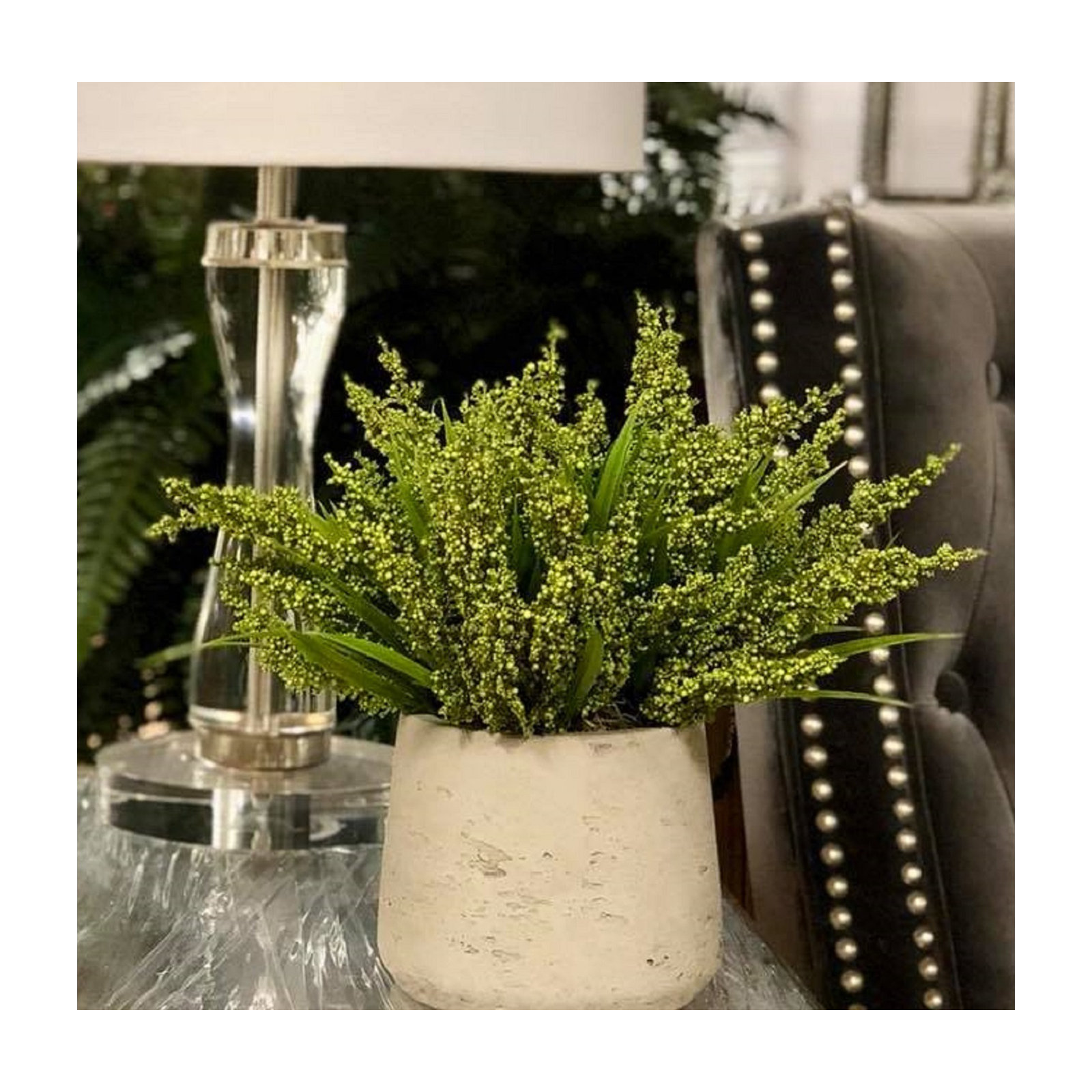 Lavender in Pot, Green