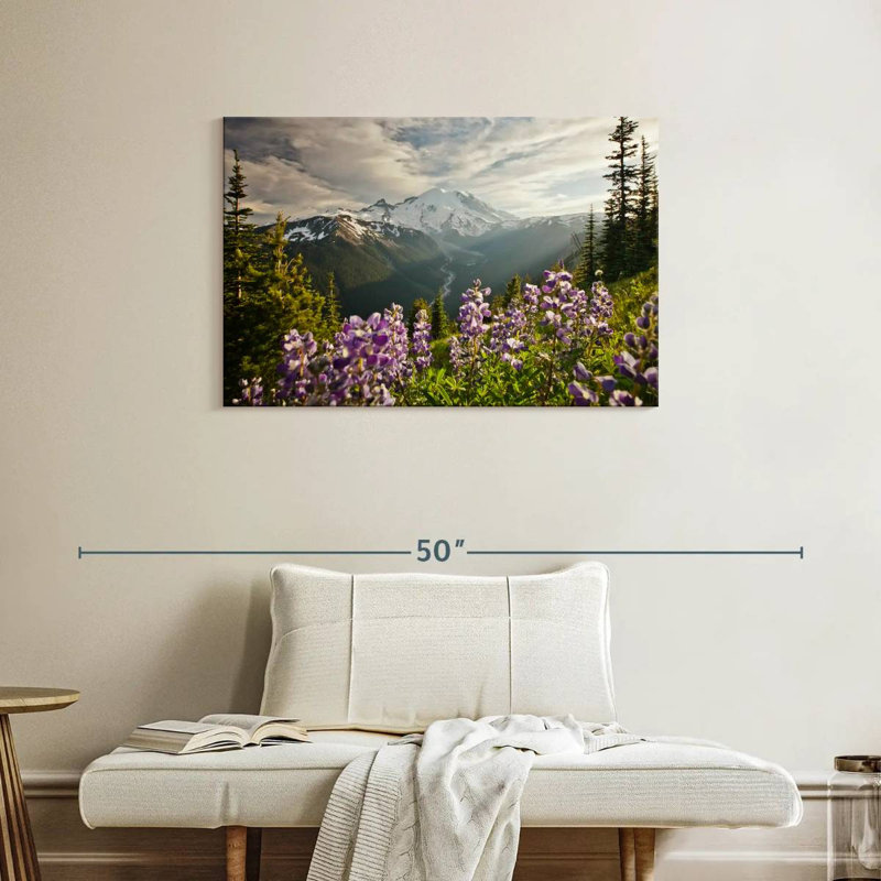 Alvord Mt. Rainier, H 24 po x l 36 po