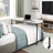 Multipurpose Over The Bed Desk With Adjustable Height, Metal Legs With Casters, Overbed Table 1Pc, Laptop Table For Bed, Breakfast Table-1675629280