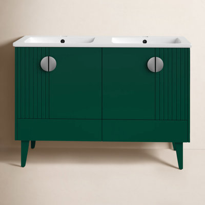 Saimah 47.25'' Double Bathroom Vanity