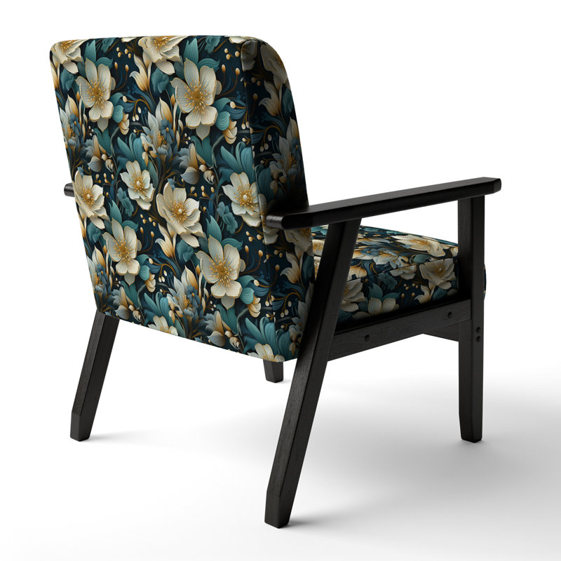Fauteuil d'appoint rembourré Cottage Green I