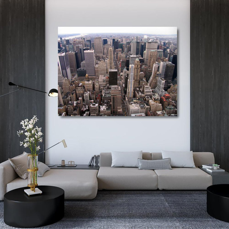 New York City Rooftops, H 36 po x l 48 po