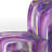 Mettalic II - Upholstered Glam Accent Slipper Chair-1594981574