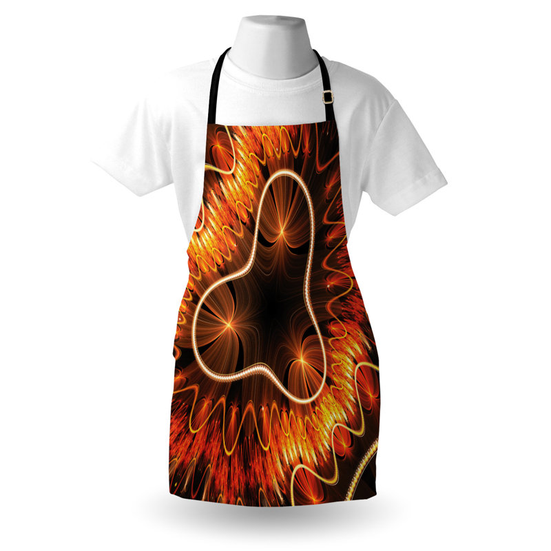 No Pattern Bib Apron