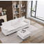 Canapé-lit modulaire convertible en L Olive Green