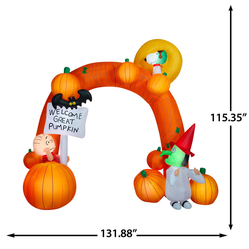Arche de la citrouille d'Halloween