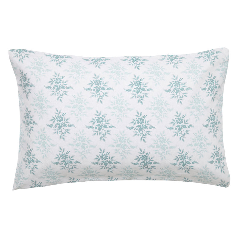 SOPHIE Brushed Cotton Duvet Cover Set, Single Duvet Cover + 1 Pillowcase, Teal