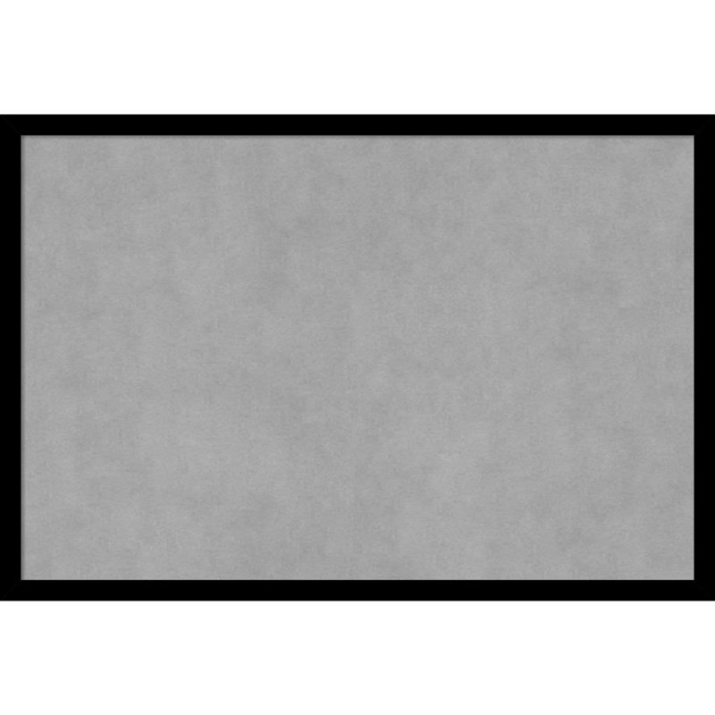 Tableau magnétique noir à cadre profond Black Gallery, 17" H x 25" W