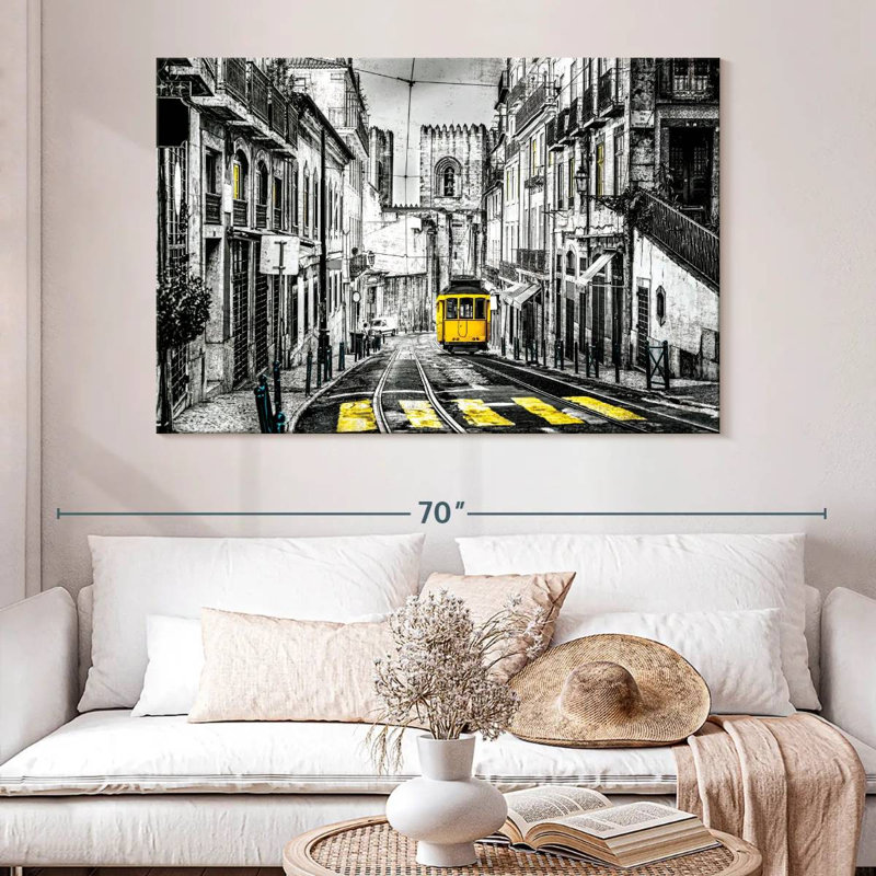 Sireci Lisbon Tram Pop, 34" H x 51" W
