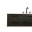 Meuble-lavabo simple 48 po en chêne chocolat-588349404-588349377