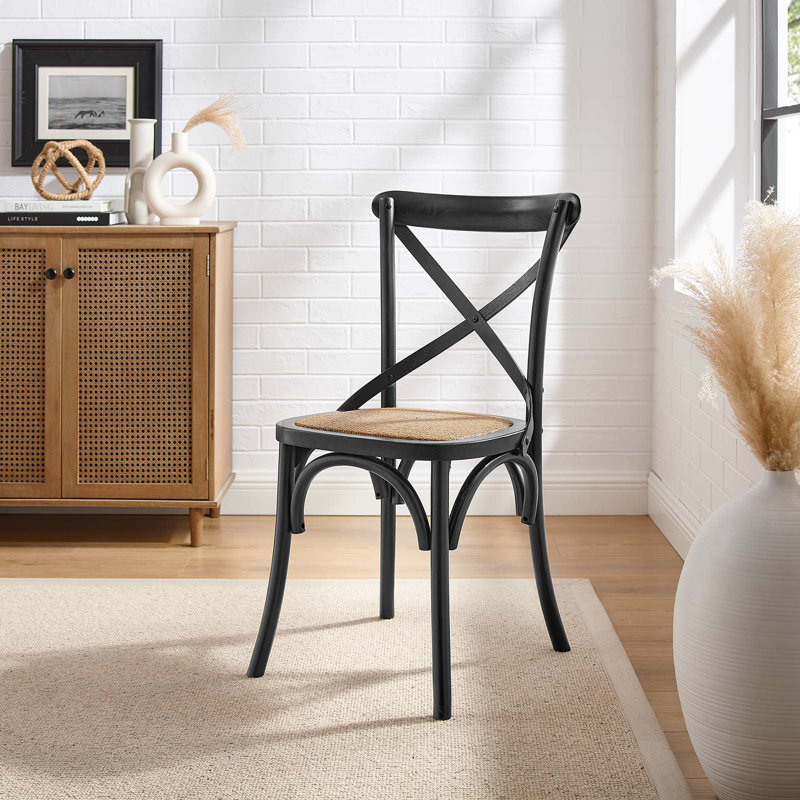 Modway Gear Dining Side Chair, Black, 1