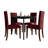 5 Pieces Dining Set With 42"L Round Table-949609106