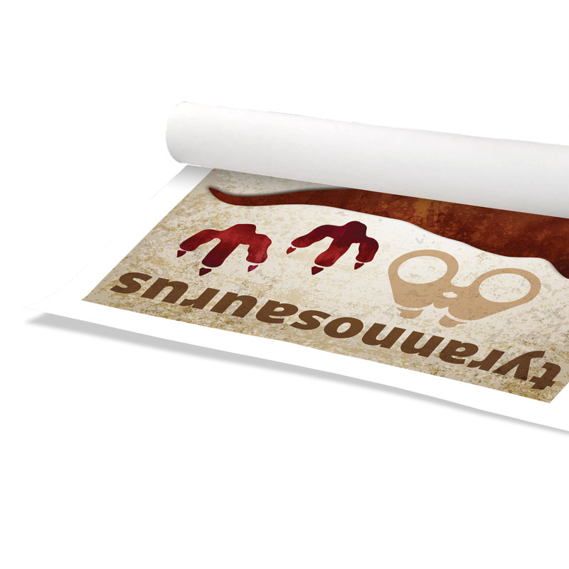 Dinosaurs-01' Wall Decal, 40" H x 28" W x 1" D, Paper