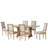 Clitherall Extendable Solid Wood Top Trestle Dining Set-70601870-70601867