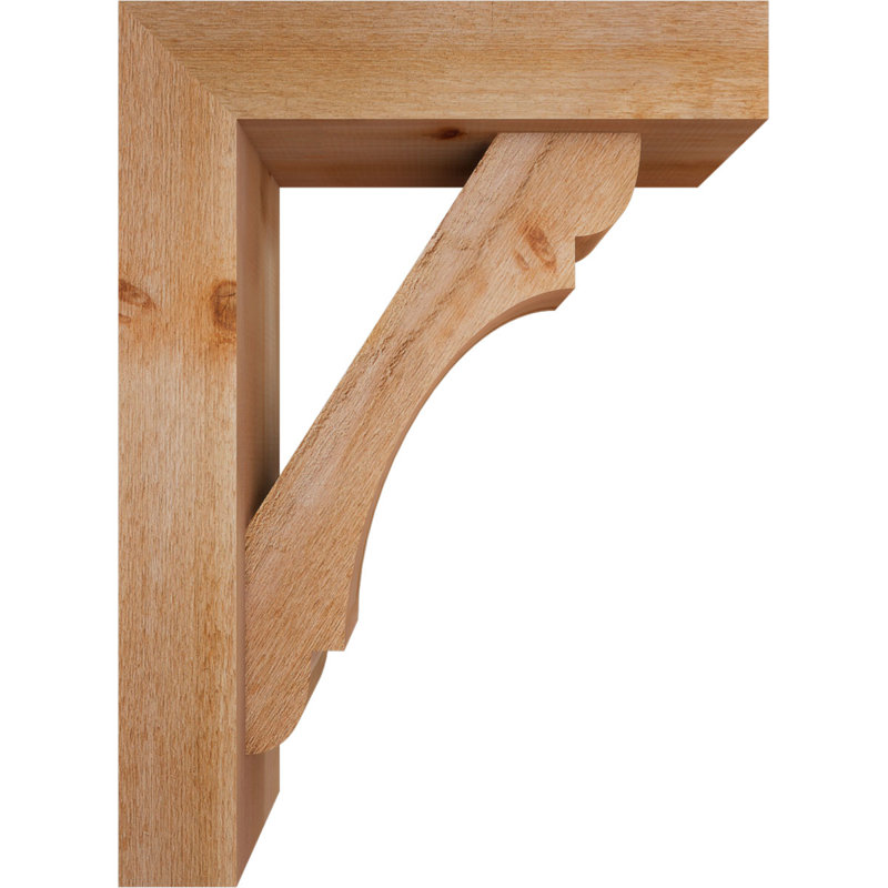 Support de bloc olympique avec entretoise décalée, 30 x 22, Cèdre rouge occidental de l 6 po (scié brut)