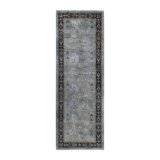 Overyed One-of-a-Kind Runner 2'7" X 7'8" Hand Knotted Area Rug