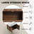 30" Farmhouse Bathroom Vanity with Sink in Oak Finish-116496361