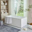 Baignoire de trempage autoportante 59 po x 30 po Chloe-87759099