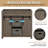 Farm Barn 36" Single Vanity Cabinet Without Top