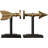 Modern & Contemporary Metal Non-Skid Bookends