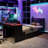 Wood Daybed With Trundle,Desk,LED Light And USB-794319818-794319816
