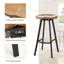 Tabouret pivotant (ensemble de 2)