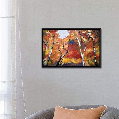 « automne superficies », reproduction sur toile