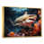 Gold Floater Framed