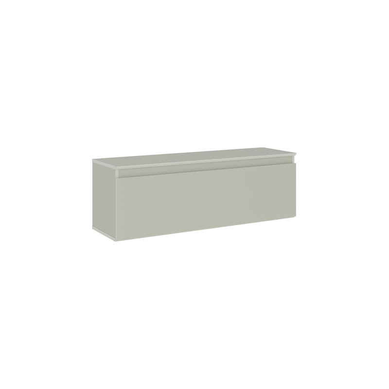  Modern Tv Stand Up To 40" Tvs With Soft-close Drop-down Door, Sage Green