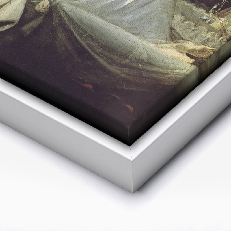 The Nightmare, Canvas, White Framed, 16"H x 20"W