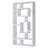 White 10-Shelf Open Back Bookcase-1762040156