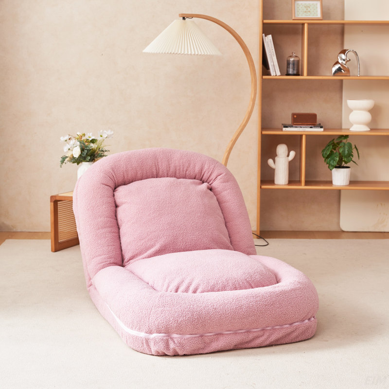 Canapé-lit Bean Bag Chair, Ourson rose