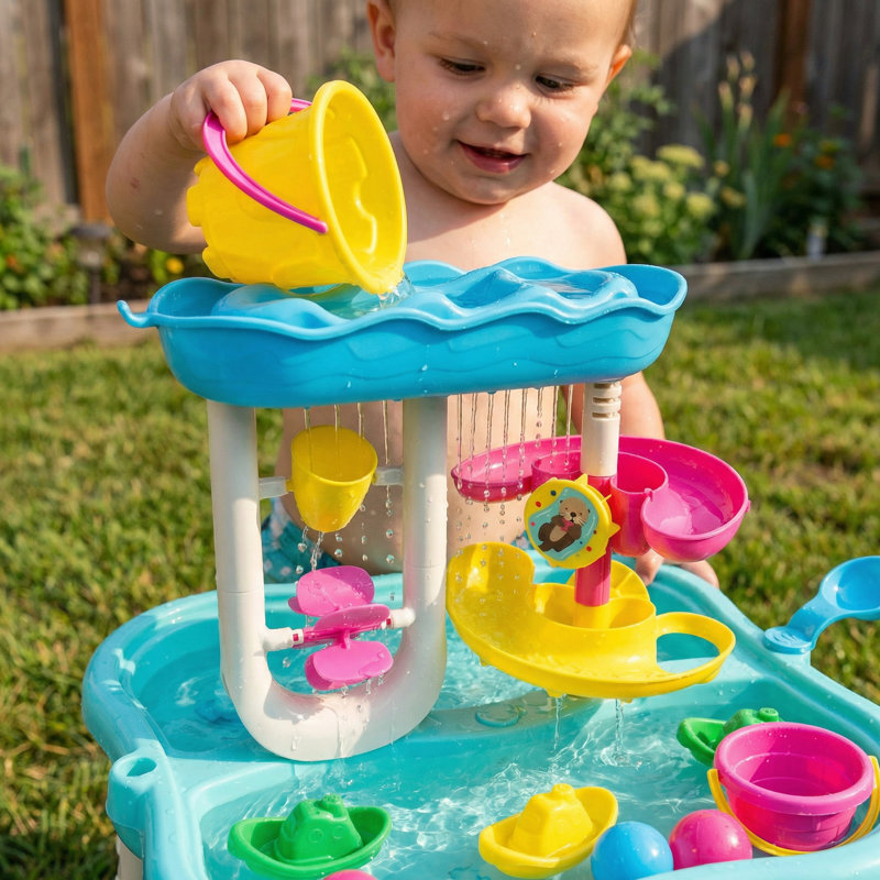 Grow’n Up Splash N Slide Fun Water Table