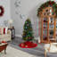 Sapin de Noël artificiel vert 6,5 pi avec 495 lumières multicolores-1227444100