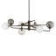 Lustre linéaire moderne Spoutnik 8 lumières Oberon-111732591
