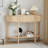 43.3'' Farmhouse Half Moon Console Table-1161319002