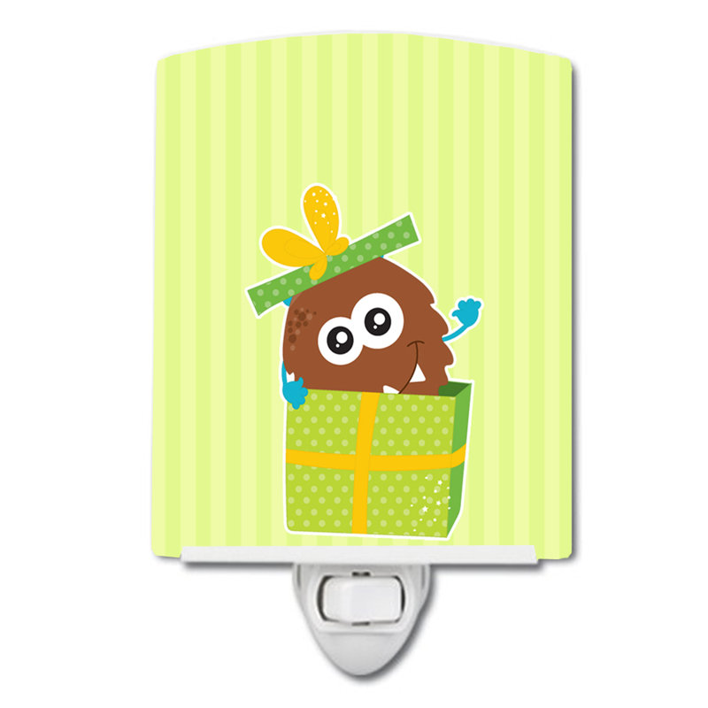Birthday Monster Present Ceramic Night Light