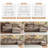 Shugar 120'' W 2-Layer Cushion Comfy Cloud Sofa-110188832