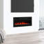 31.5" Electric Fireplace Heater - Black-781853270