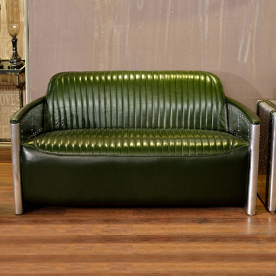 Kandon Faux Leather Sofa