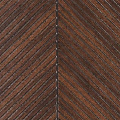 Fan Leaf 0.25" D Polystyrene Glue-up Wood Slat Walls