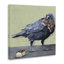 «Crow Eating Donut», art mural sur toile par Kamdon Kreations-1658610975