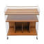 Table d'appoint d'appoint avec base en bambou-98284319